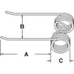 Baler Tooth Fits Case/International Harvester Replaces A-ZA103012