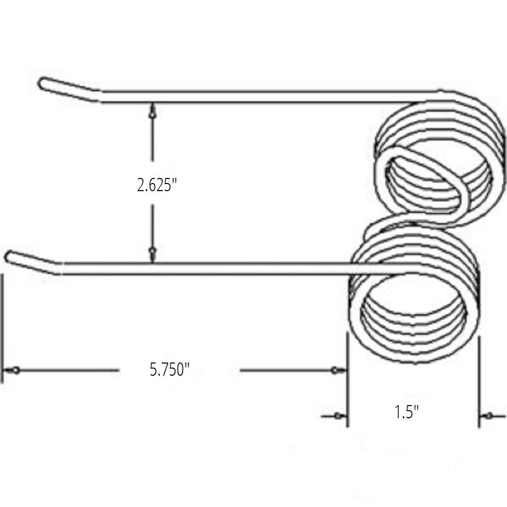 Round Baler Tooth 103012 Fits New Idea Models 465 483 484 485 486 55