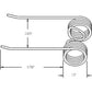 Baler Tooth Fits Case/International Harvester Replaces A-ZA103012