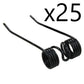Qty 25: Baler Tooth Fits New Idea Replaces 106550