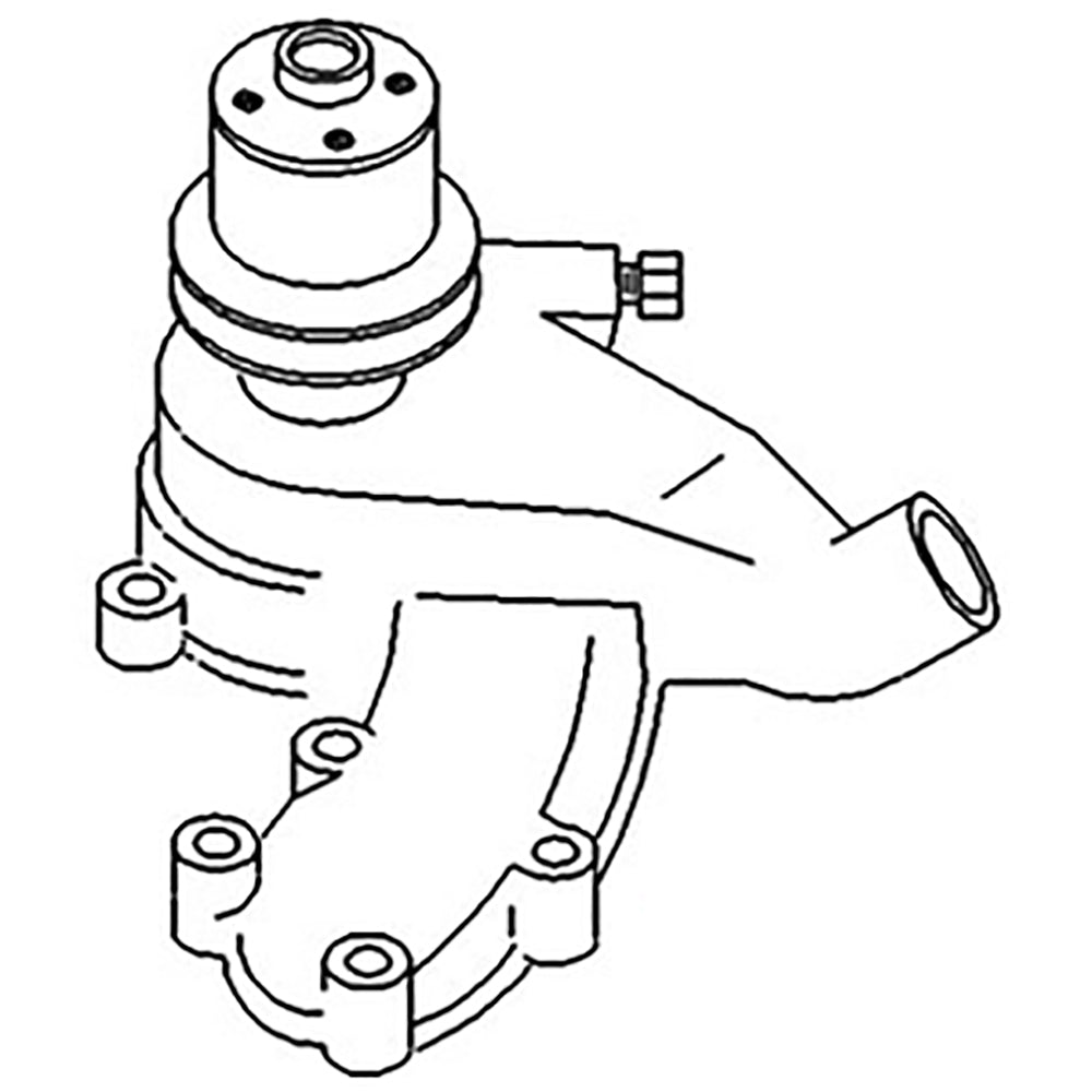 Water Pump Fits 165 175 3165 1032427M91 1032427M91-A