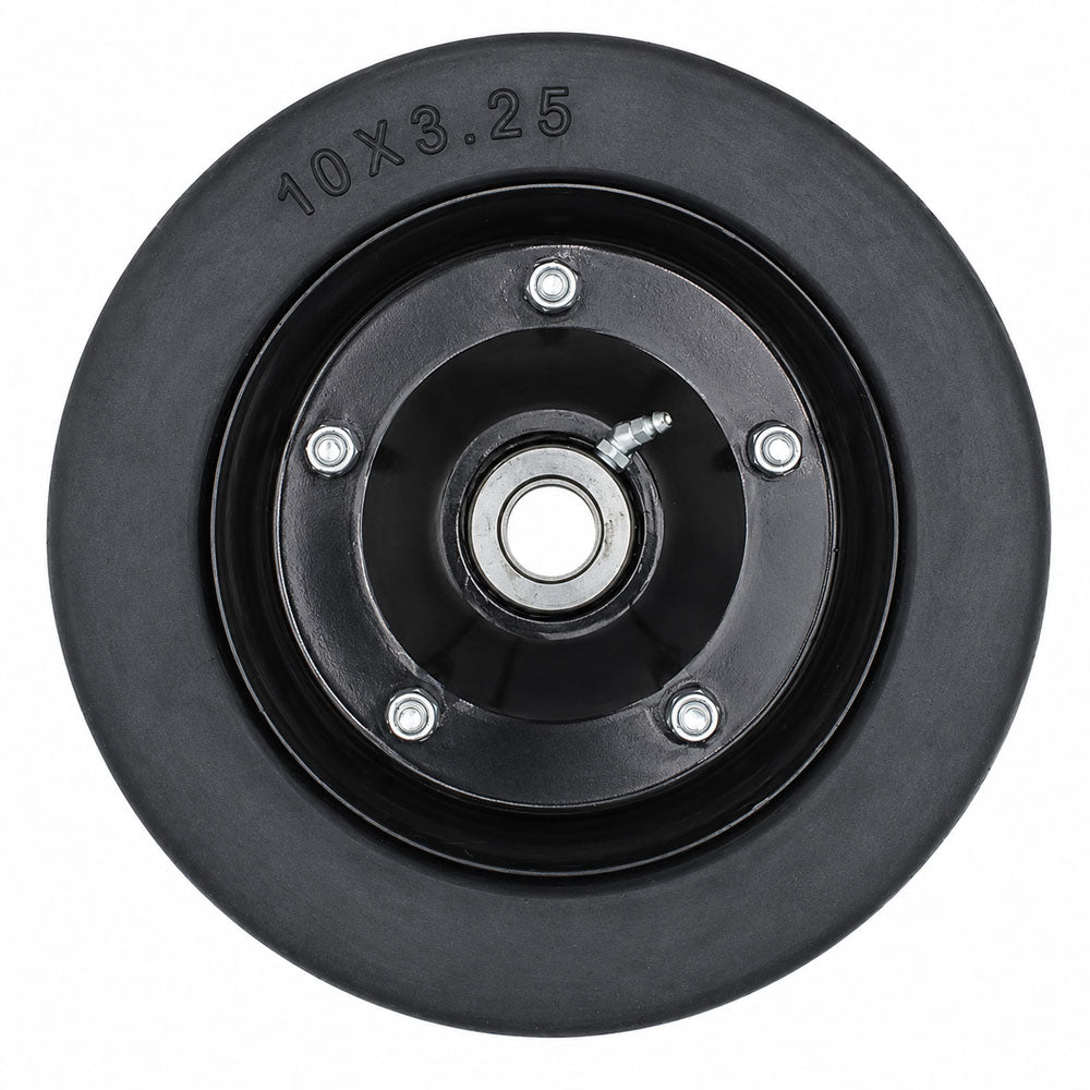 10325-B100 Finish Mower Wheel Solid Molded For 1" Axle 3.25" Hubs Universal Fit
