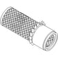 Air Filter Fits 135 2135 1032762M1 1032762M91 1032762M91-A 1807255M1 AF1202