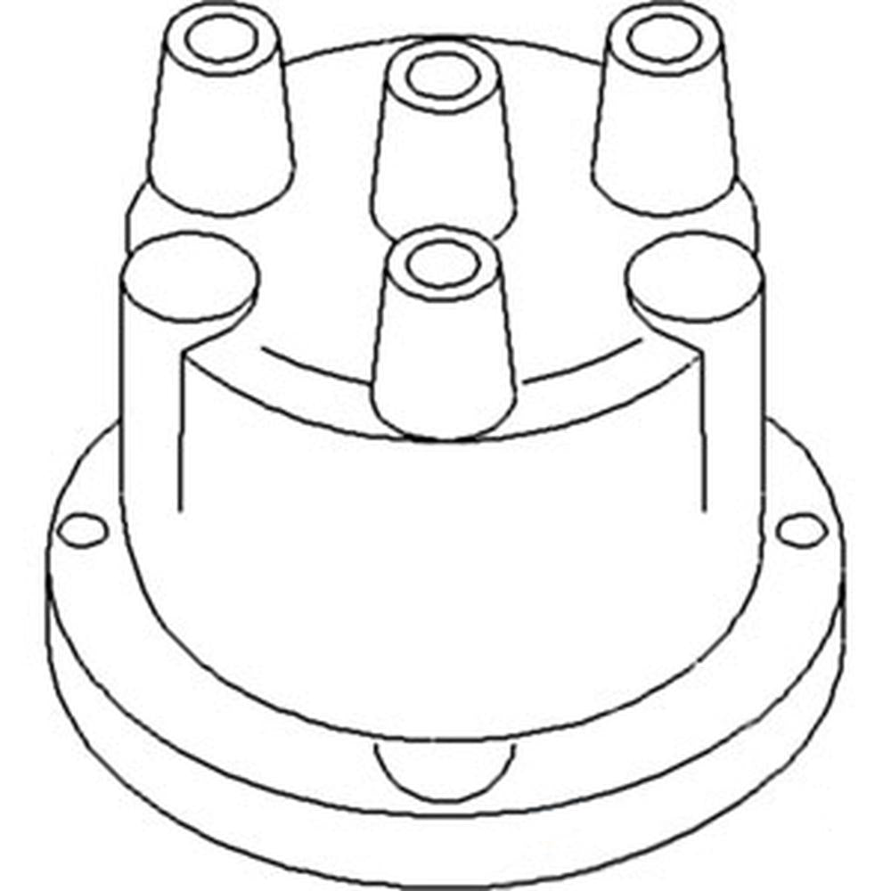 Distributor Cap Fits Massey Ferguson Replaces 1035263M1