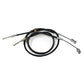 Rear Brake Cable Set (Left and Right) Fits Club Car Replaces 102557501