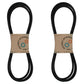 Qty. 2: Deck Belts Fits Massey Ferguson Replaces 104335DC