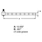 1044295M91 Tie Rod Inner Right Hand Fits Massey Ferguson 245 285
