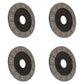 Qty 4: Brake Disc Fits Massey Ferguson Replaces 1044526M1AF