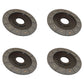 Qty 4: Brake Disc Fits Massey Ferguson Replaces 1044526M1AF