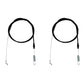 Qty 2: 68" Traction Drive Cable  Fits Toro Replaces 105-1845