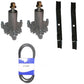 Riding Mower Mulching Blade Mandrel Belt Kit Fits Craftsman 130794 138971 128774