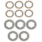 PTO Clutch Disc Plate Set 105650A 159097A Fits Oliver 1850 1950 Fits White