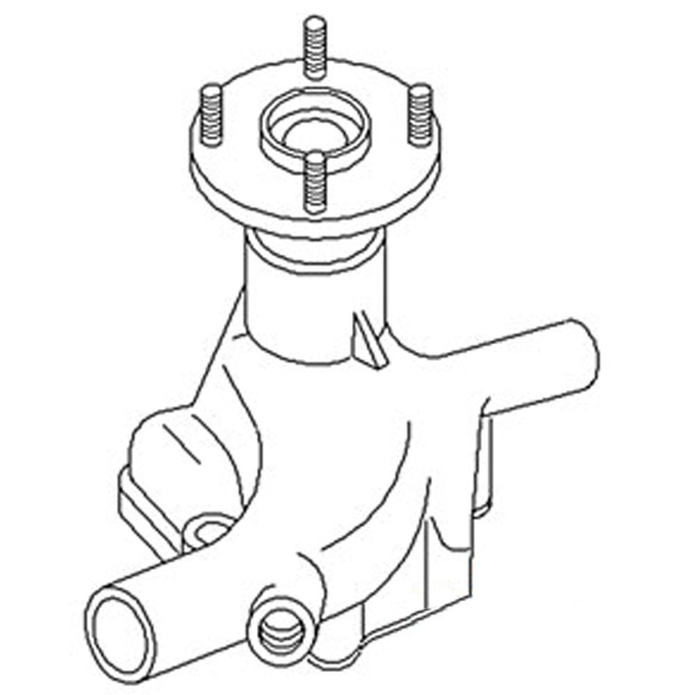 1058287C91 Water Pump Fits Case IH 274, 284