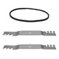 Blades & Belt Set Fits Toro Replaces 106-2173