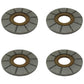 (4) Brake Disk Fits Oliver 1550 1555 1600 770 880 Supers 77 88 106724A T013269