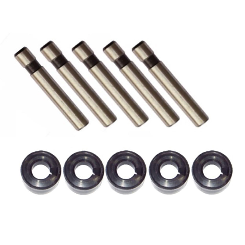 (5) Bucket Tooth Pin 9J-2308 (5) Retainer 8E-6259 Fits CAT J300 Teeth & Adapters
