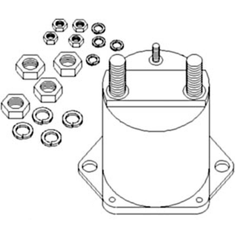 Solenoid Relay Fits 100 1066 1086 1420 1440 1460 1466 1468 1470 1480 1486 1586