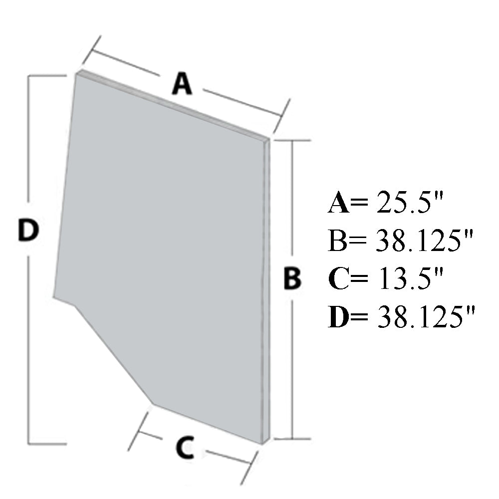 Glass 109584C2 Fits Case 1086 1486 1586 3088 3288 3388 3488 3588 3688 3788