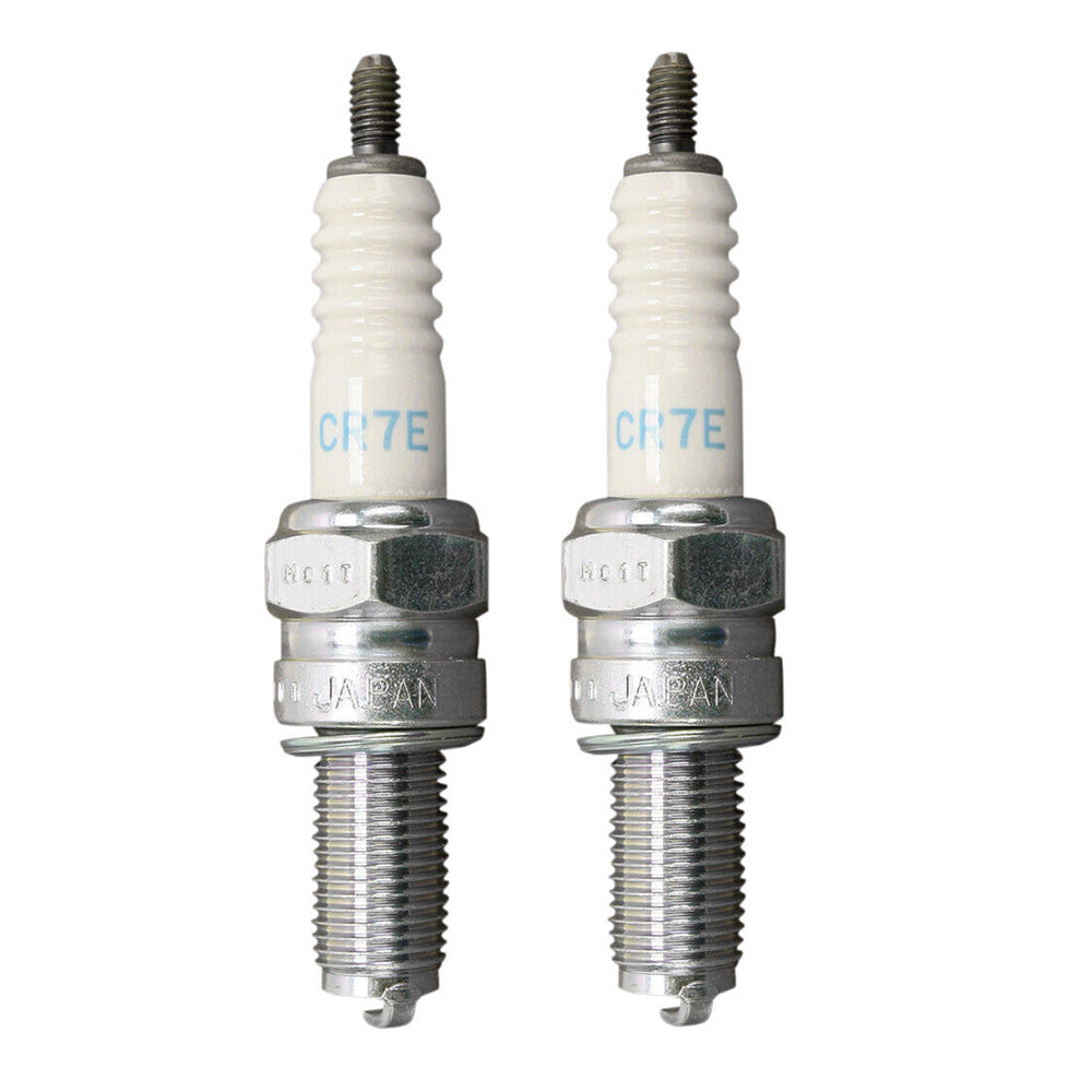 2 New Spark Plugs Fits Kawasaki Brute Force 650 750 4x4 KVF 650i Fits NGK CR7E