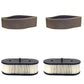 2PK Air Filter Pre Filter Fits Kawasaki Engine 110137031 FH381V FH430V FH480V