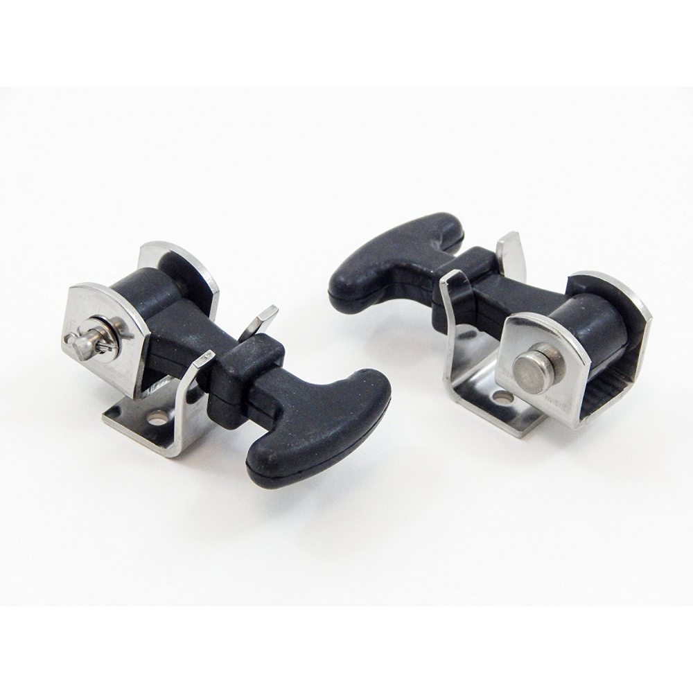 Two Piece Hood Latch Kit For Tractors Universal