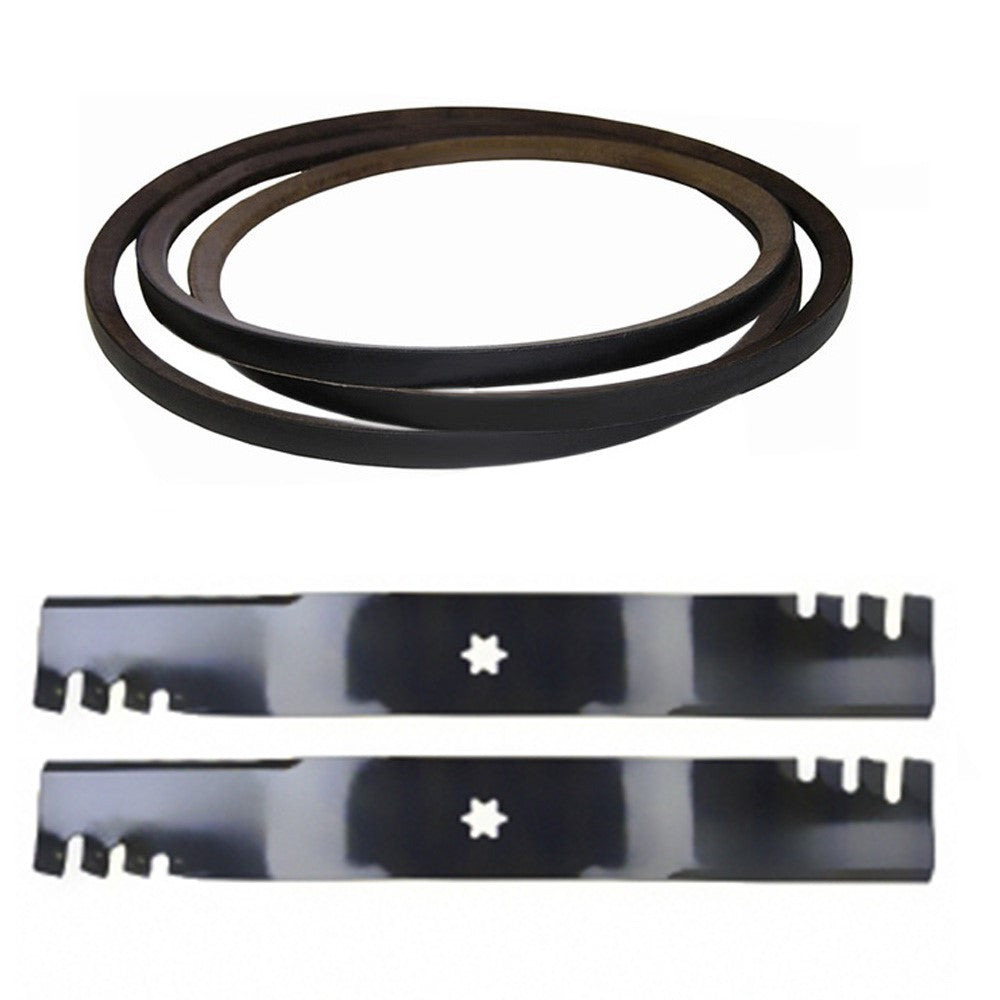 Blade & Belt Kit Fits Cub Cadet Replaces 742-04126 Made with Aramid