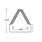 Grain Head Sickle Section Tooth Fits Ford/New Holland Replaces 112074A1
