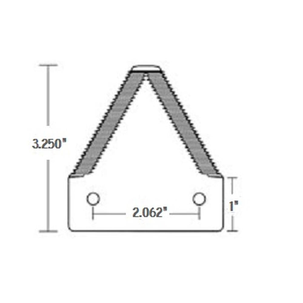 Grain Head Sickle Section Tooth Fits Ford/New Holland Replaces 112074A1