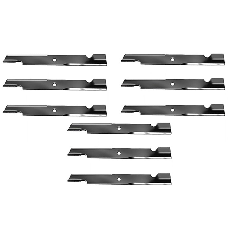 (9) Notched High Lift Blades Fits Exmark 103-6403 103-64035 Fits Rotary 11224