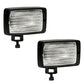 Qty 2: 12V ABL Flood Halogen Lamp Fits Macdon Replaces 109111