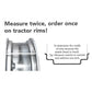 Rear Rim - Four Loop Fits IH / Fits FARMALL