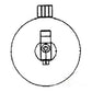 AMX10162 X10162 Receiver Drier Fits Case/International Harvester 118304C2