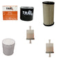 Zero Turn Lawn Mower Filter Maintenance Kit Fits Kubota ZD221