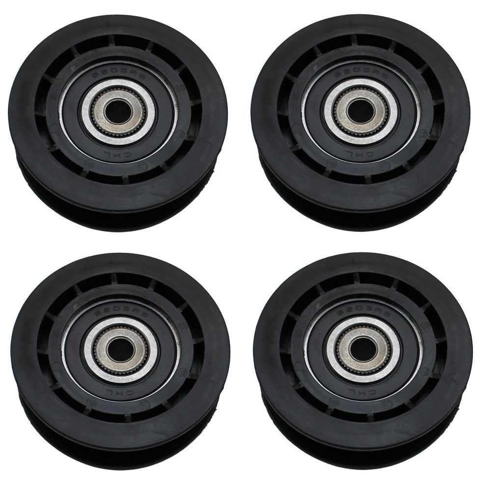 Qty 4: Idler Pulley Fits Toro Replaces 120-7082