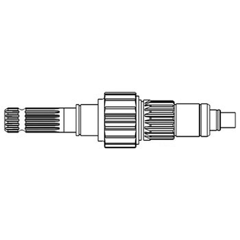 WN-120985C1-PEX PTO, Shaft, Output, 1000 RPM Fits International/CaseIH
