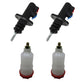 2 Master Cylinders w/Reservoirs Fits JCB Telescopic Handler 121/34400 15/106100