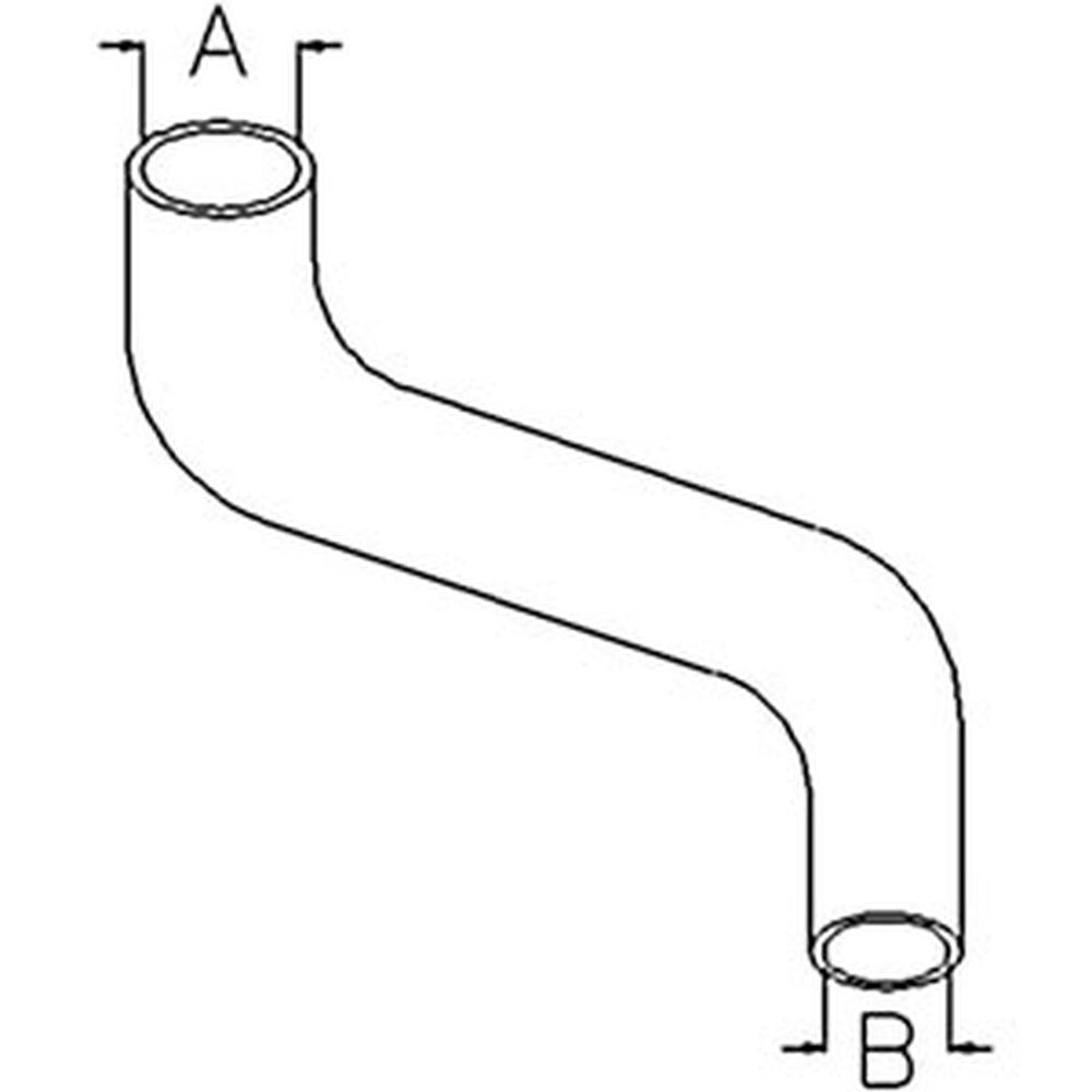 121759C1 New Lower Radiator Hose Fits Case-IH Tractor Models 1460 1470 +