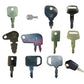 14 Pc. Basic Heavy Equipment Key Set Fits Clark Replaces 090-32025
