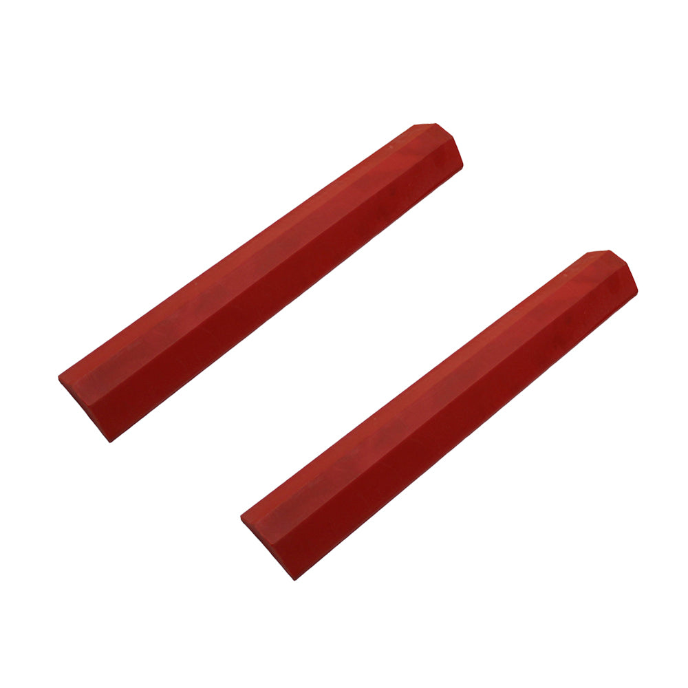 Qty 2: Bottom Wear Pad Fits JCB Replaces 123-03215