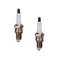 (2) 12547 Spark Plugs Fits Torch F6TC Fits Champion N9YC Fits NGK BP6ES