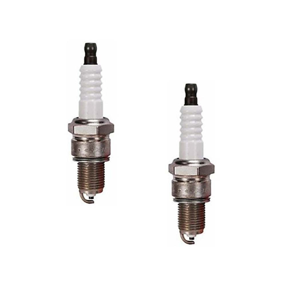 (2) 12547 Spark Plugs Fits Torch F6TC Fits Champion N9YC Fits NGK BP6ES