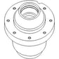 1259528C1 New 8 Bolt Wheel Hub Fits Case-IH Tractor Models 5088 5288 +