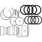 HH1272964K Hydraulic Coupler Conversion Kit, Female & Male, w/ 7/8" Male Tips