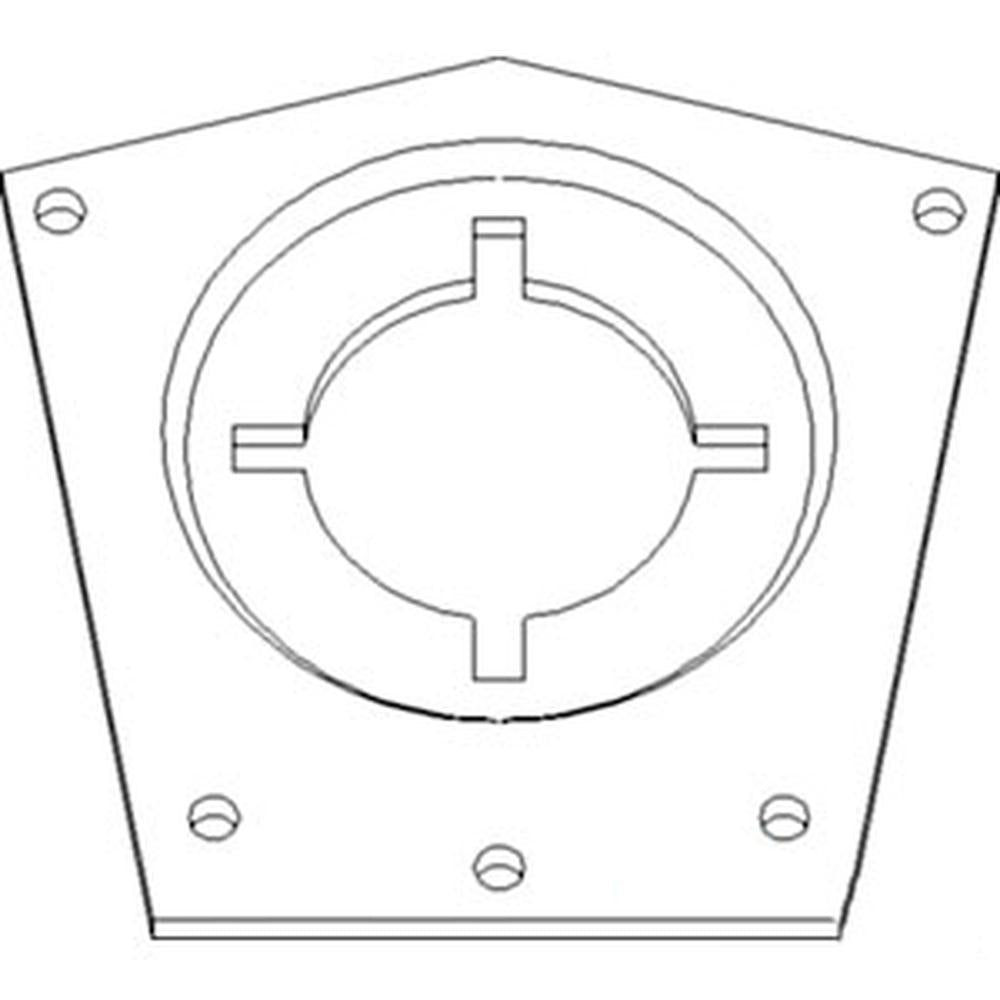 1302221C1 New Shaker Shaft Retainer Fits Case-IH Combine Models 1460 1470 +