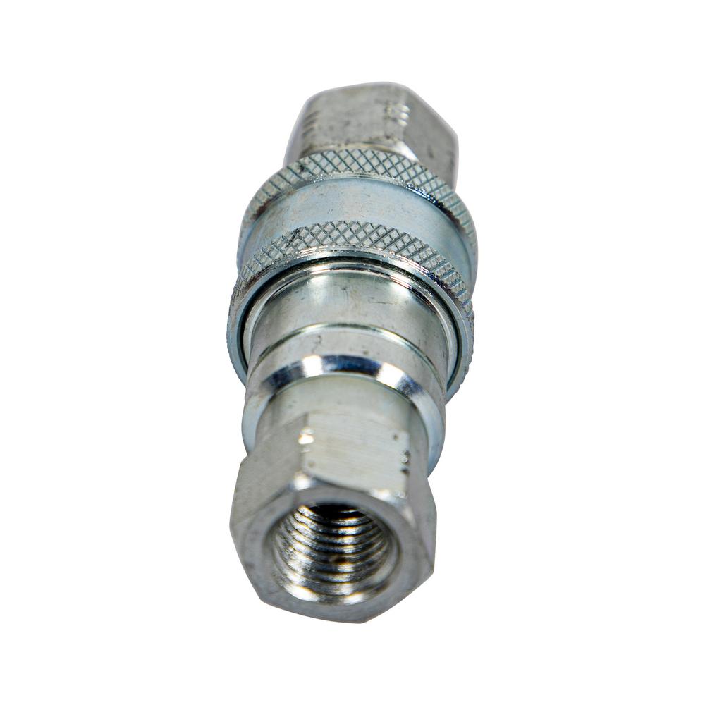 1304326 1/4 IN HYDRAULIC COUPLER SIMILAR TO FISHER OEM: A1587 BULK, 100 PER BOX