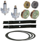Deck Rebuild Kit with Mulching Blades Fits AYP Replaces 000000532134149