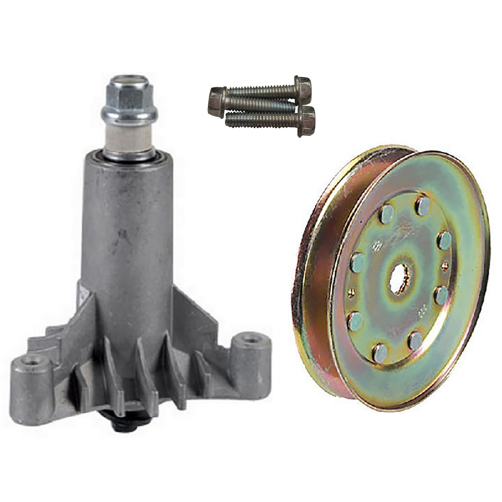 Riding Mower Mandrel Fits Craftsman 42” 130794 & Pulley 173436 153535
