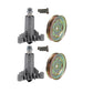 Qty 2: Spindle Assembly w/ Pulley
 Fits Husqvarna Replaces 130794