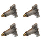 Qty 4: Spindle Assembly Fits MTD Replaces 490-130-0004