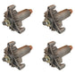 4PK 42" Riding Mower Deck Mandrels Fits Craftsman 130794 Fits Poulan Fits Sears